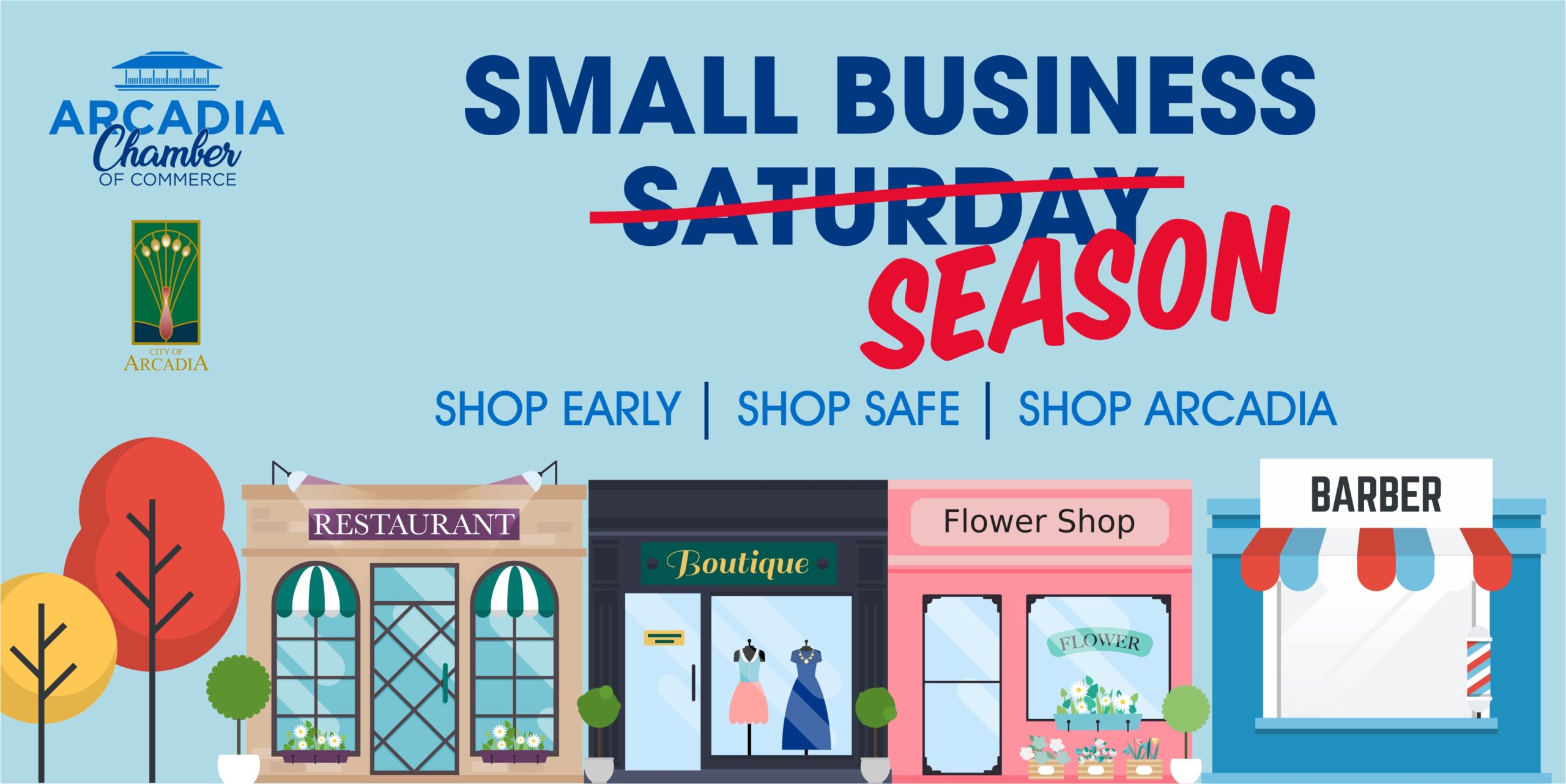 Small Business Saturday 2021 flyer