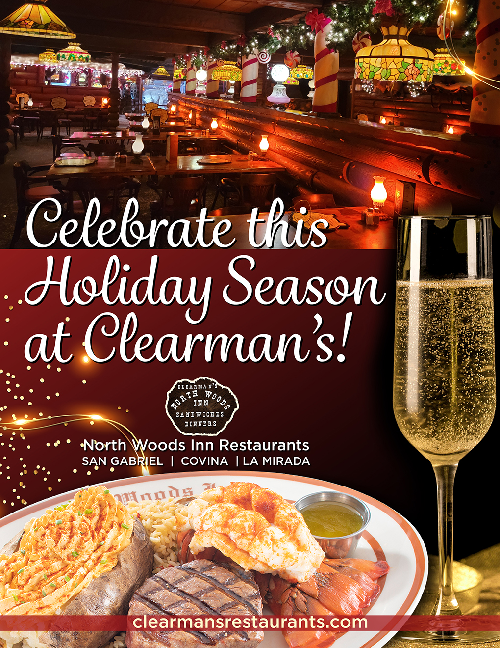 Celebrate the Holidays with Clearman's North Woods Inn
