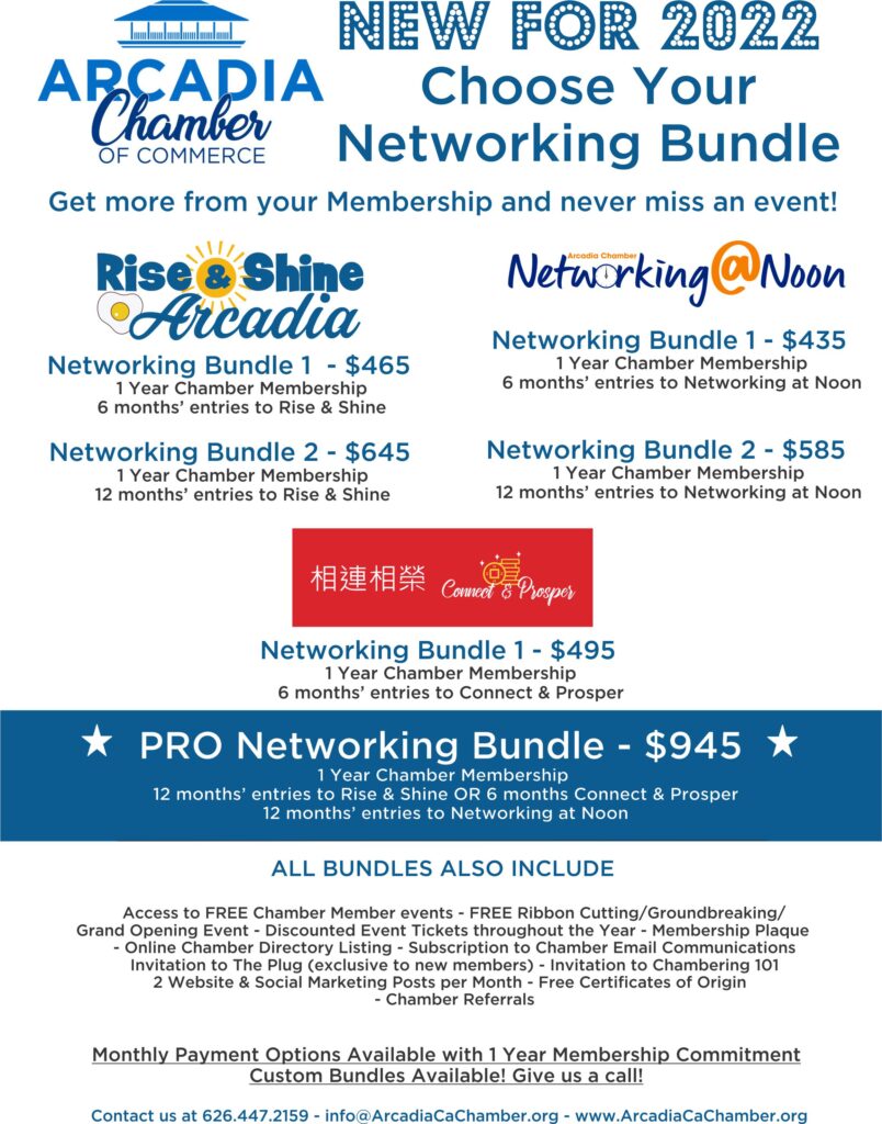 flyer for networking bundles 2022