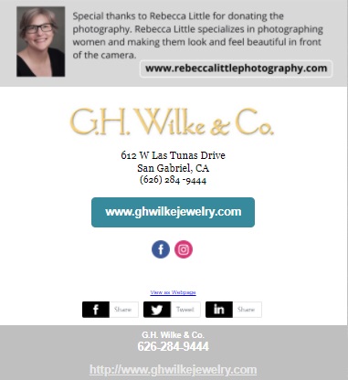 GH Wilke and Foundation for Living Beauty present beauty is campaign flyer showing GH wilke info pg 3