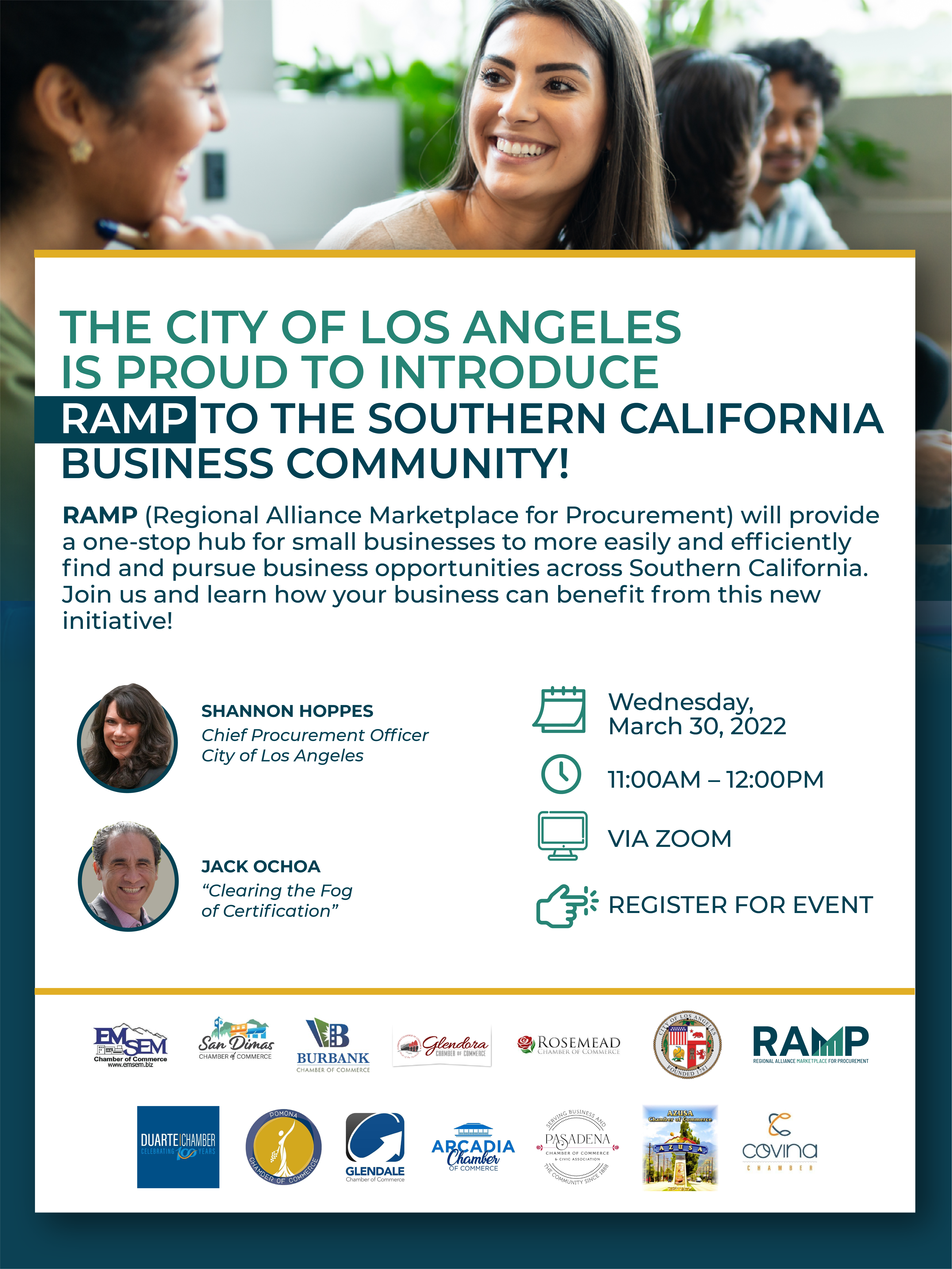 LA County RAMP program flyer of information 
