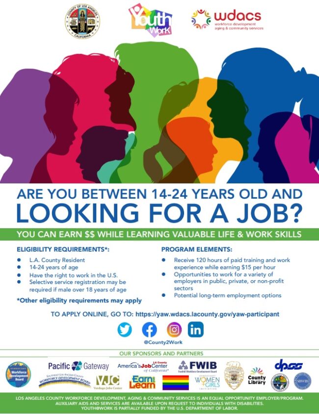 Youth Job opportunities