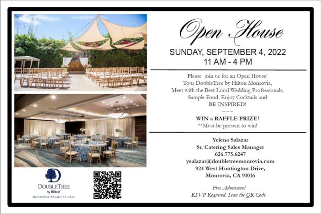 DoubleTree Monrovia Open House showing