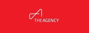 red logo for The AGENCY realty group