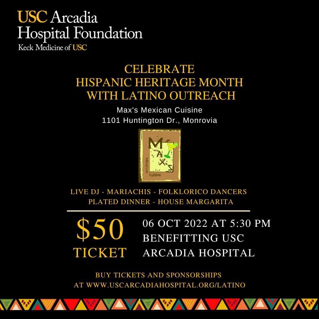 Hispanic Heritage Month USC Latino Outreach event at Max's