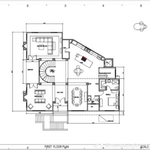 real estate listing from The Agency showing blueprints additional of bottom floor plan