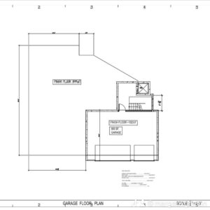 real estate listing from The Agency showing blueprints of lower floor