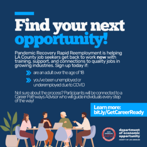 find your next opportunity information for LA County 
