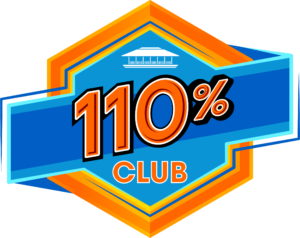 logo for 110% Club