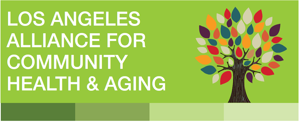LA Alliance for Community Health and Aging banner with tree