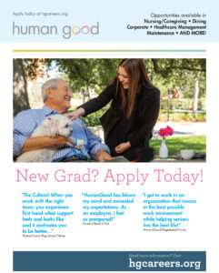 Human Good new grad applying flyer 