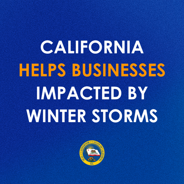 CA helps storm impacted businesses