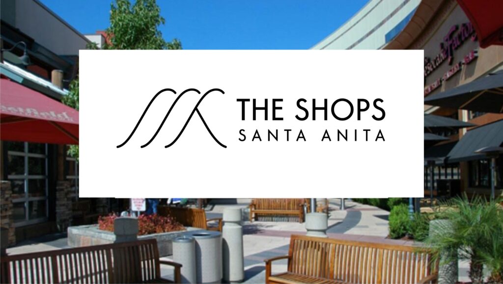 shops at santa anita new logo for 2023 sponsorship