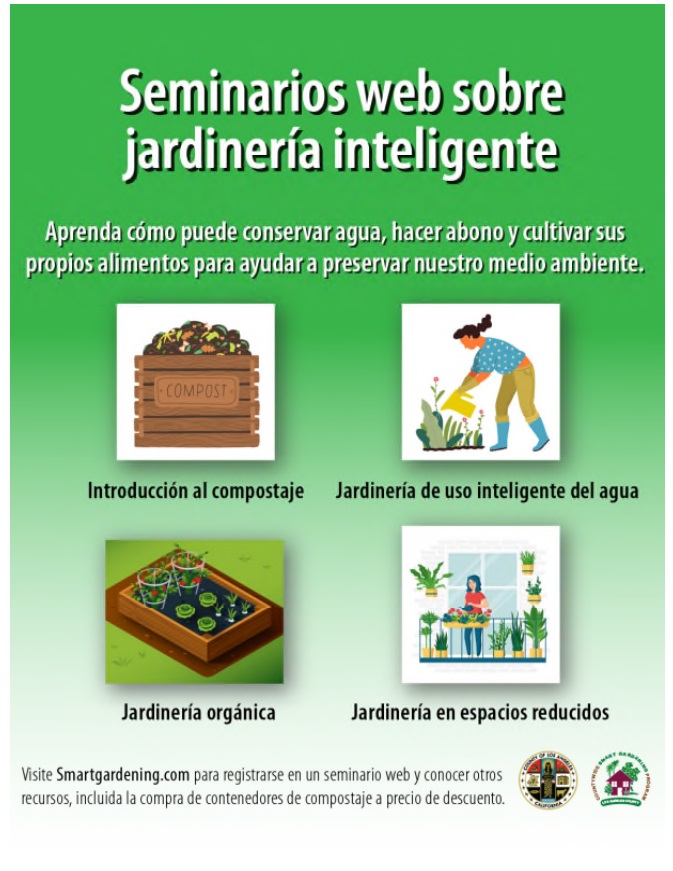 Smart Gardening information from LA Public Works in Spanish