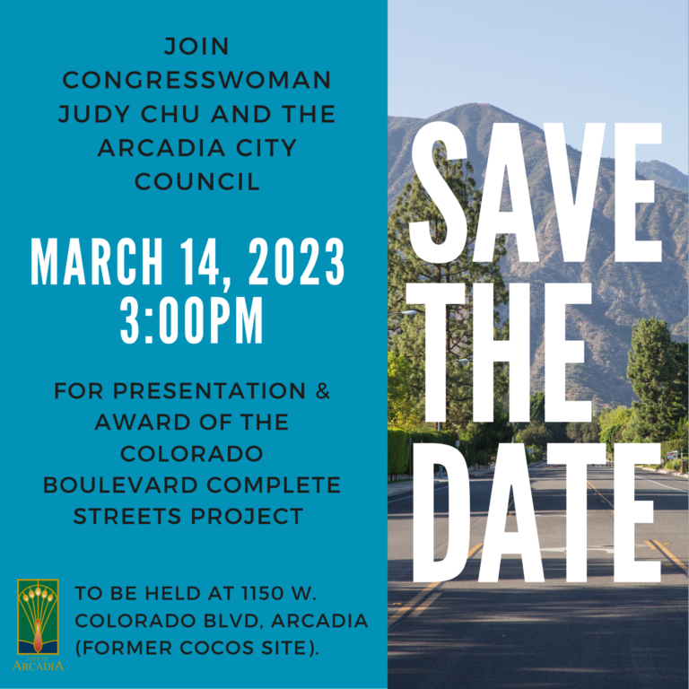 Colorado Boulevard Complete Streets Project invite