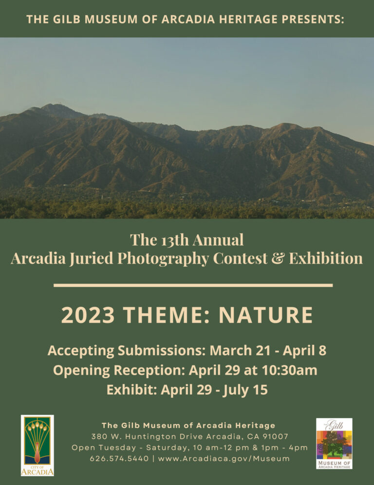 Gilb Musuem 2023 photography contest