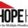 Hope House for the Multiple Handicapped logo in black and red