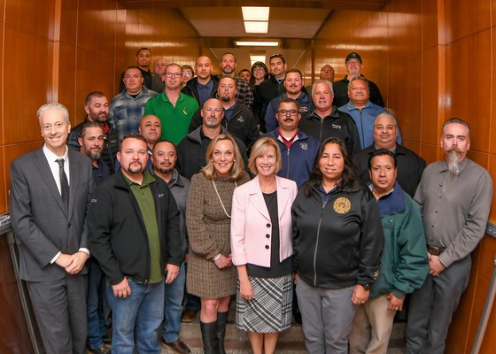 LA County Board of Supervisors group photo