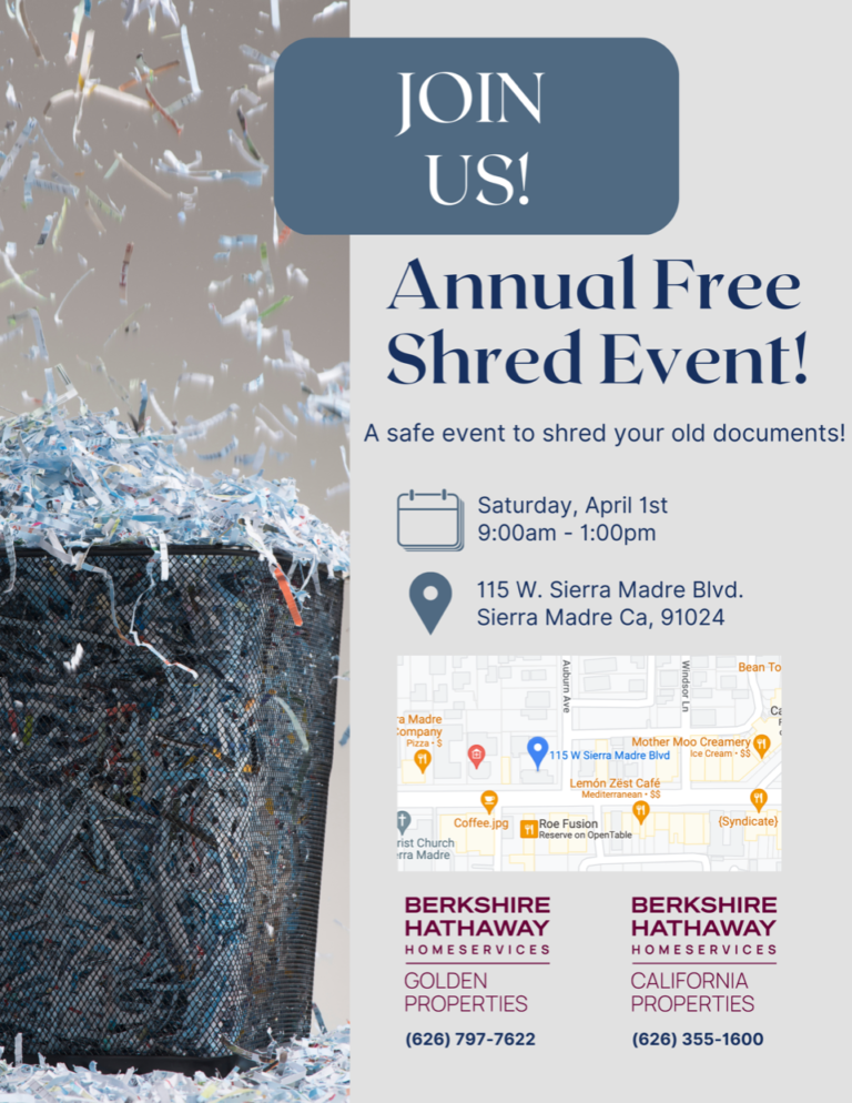 Berkshire Hathaway free shred event