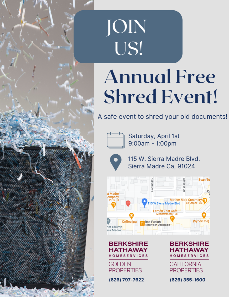 Berkshire Hathaway free shred event 