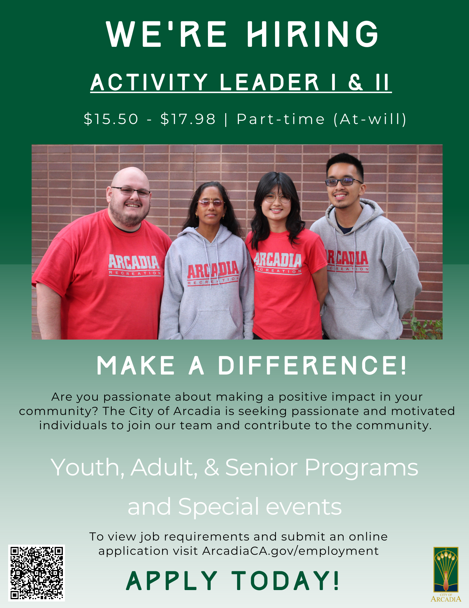 Arcadia Chamber of Commerce The Connection to the Business Community