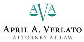 logo for April Verlato attorney at law