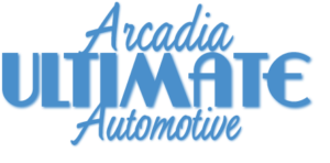blue logo for Arcadia Ultimate Honda Automotive