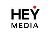 logo for hey Media group
