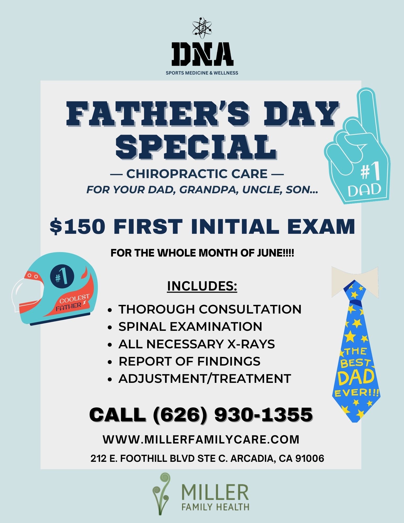 Miller Family Health father's day special 