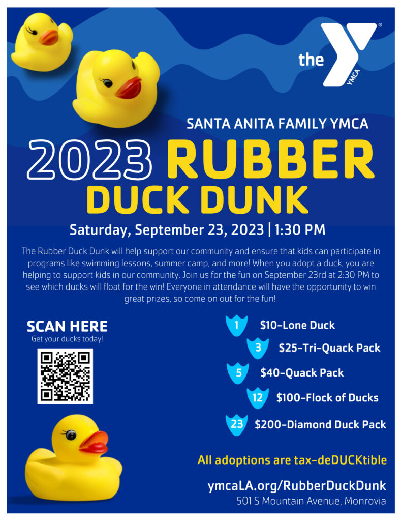 YMCA Rubber Duck Derby 2023
