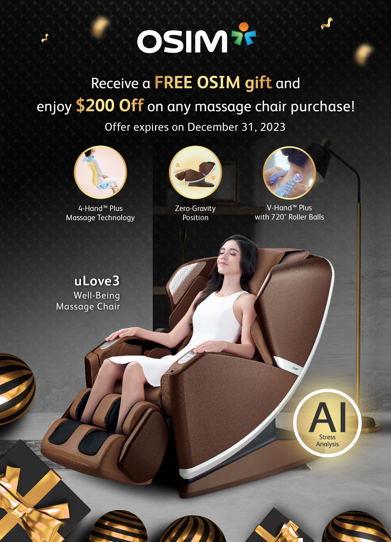 OSIM holiday gift deal for 2023