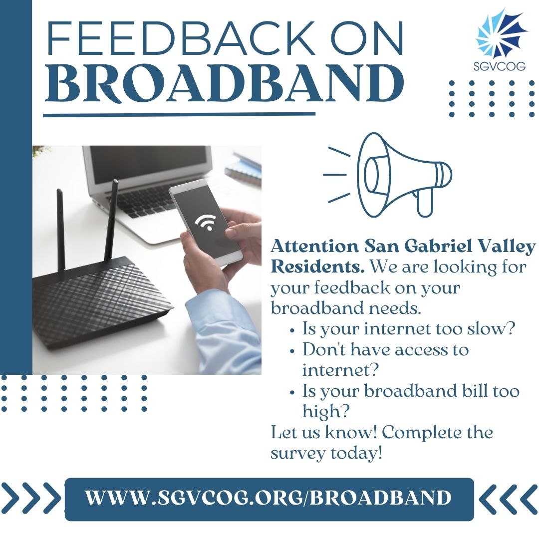 feedback on broadband survey info