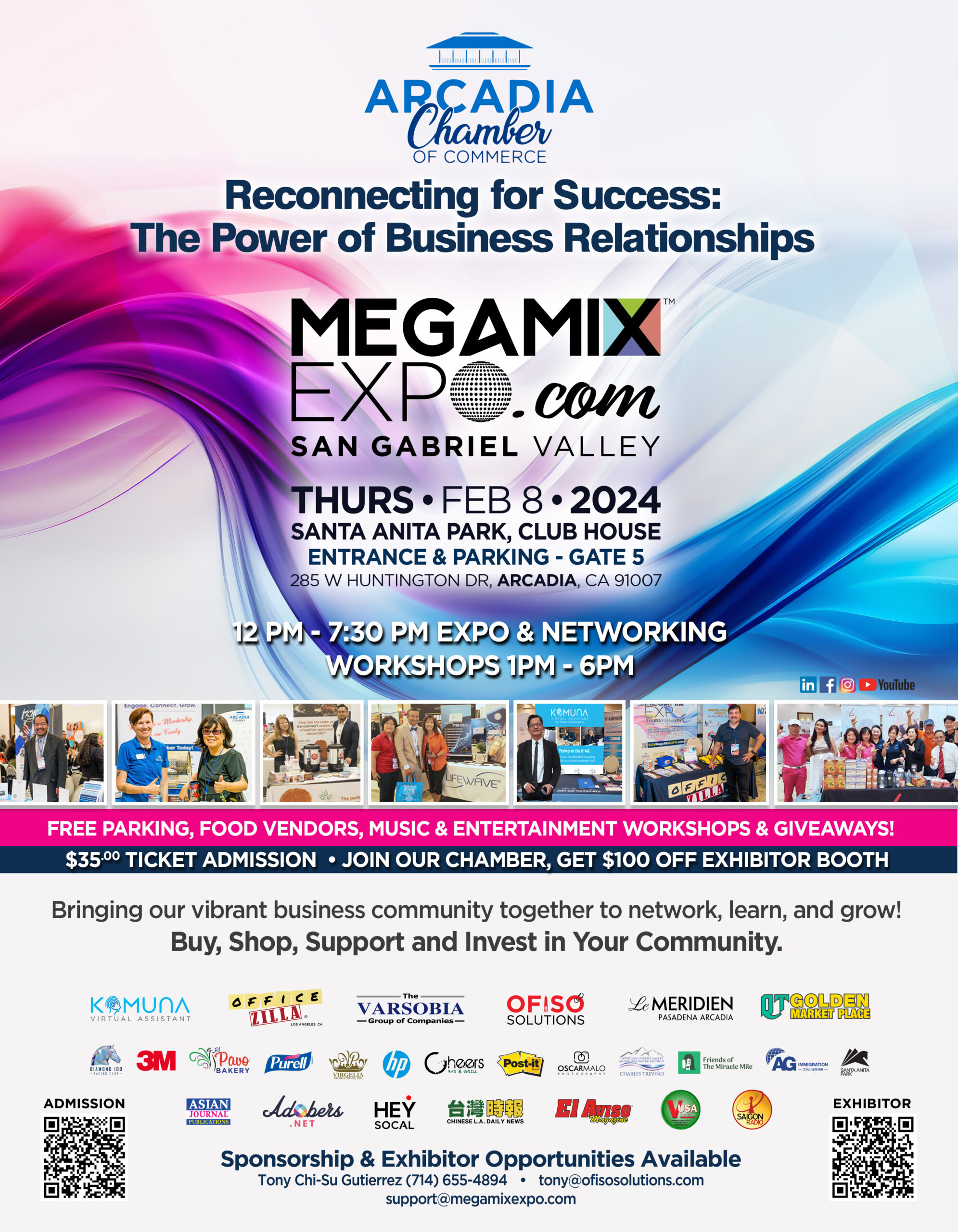 Mega Mix Expo main flyer for 2024