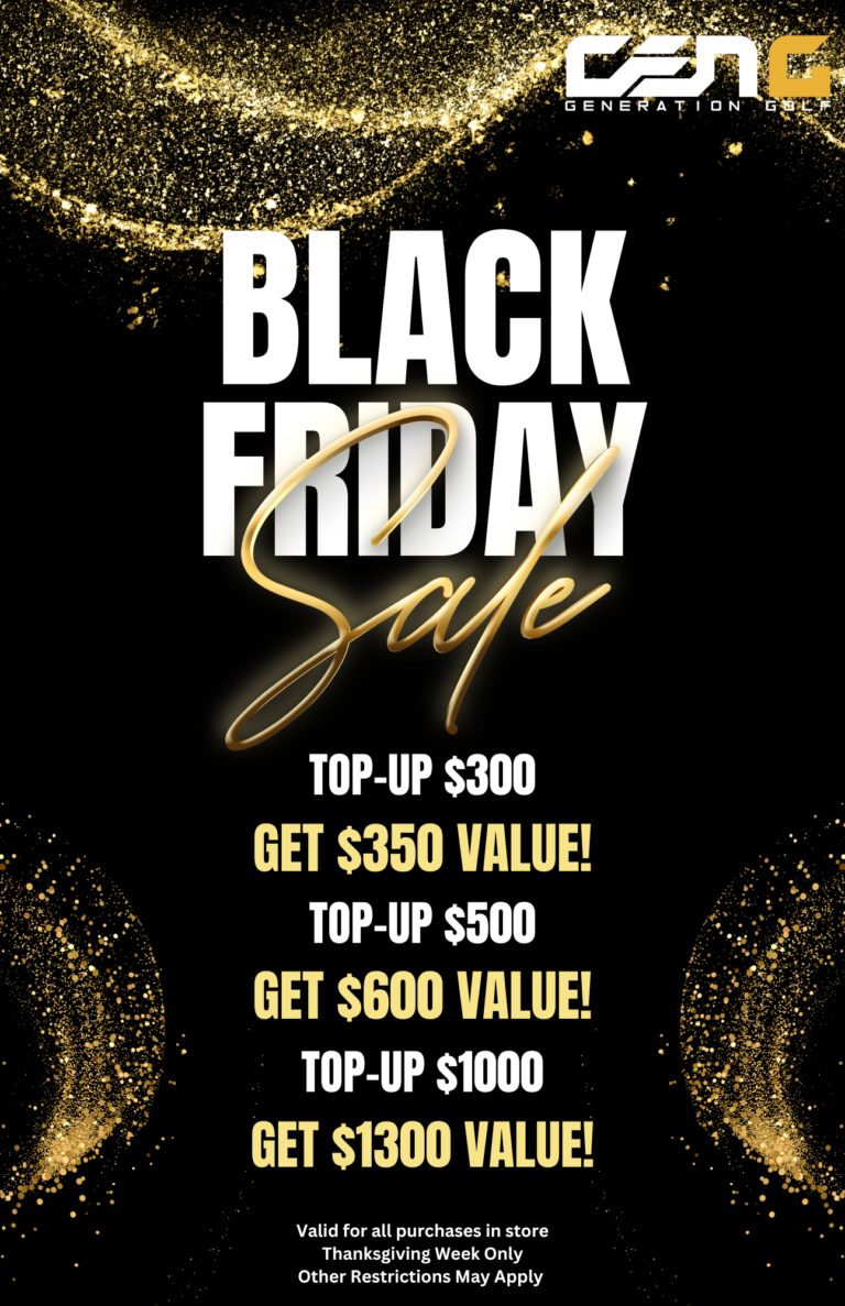 Generation Golf Black Friday Sale