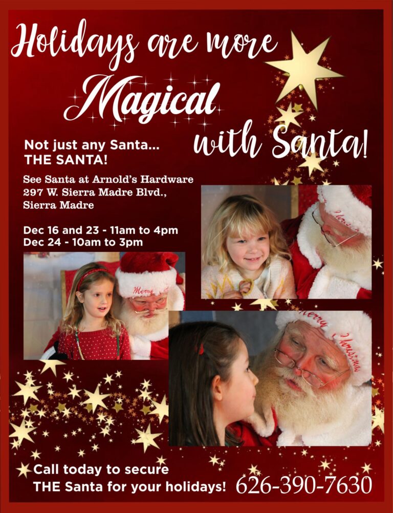 Santa at Arnold's with StoryTailors