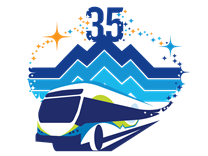 35 year logo for Foothill Transit 