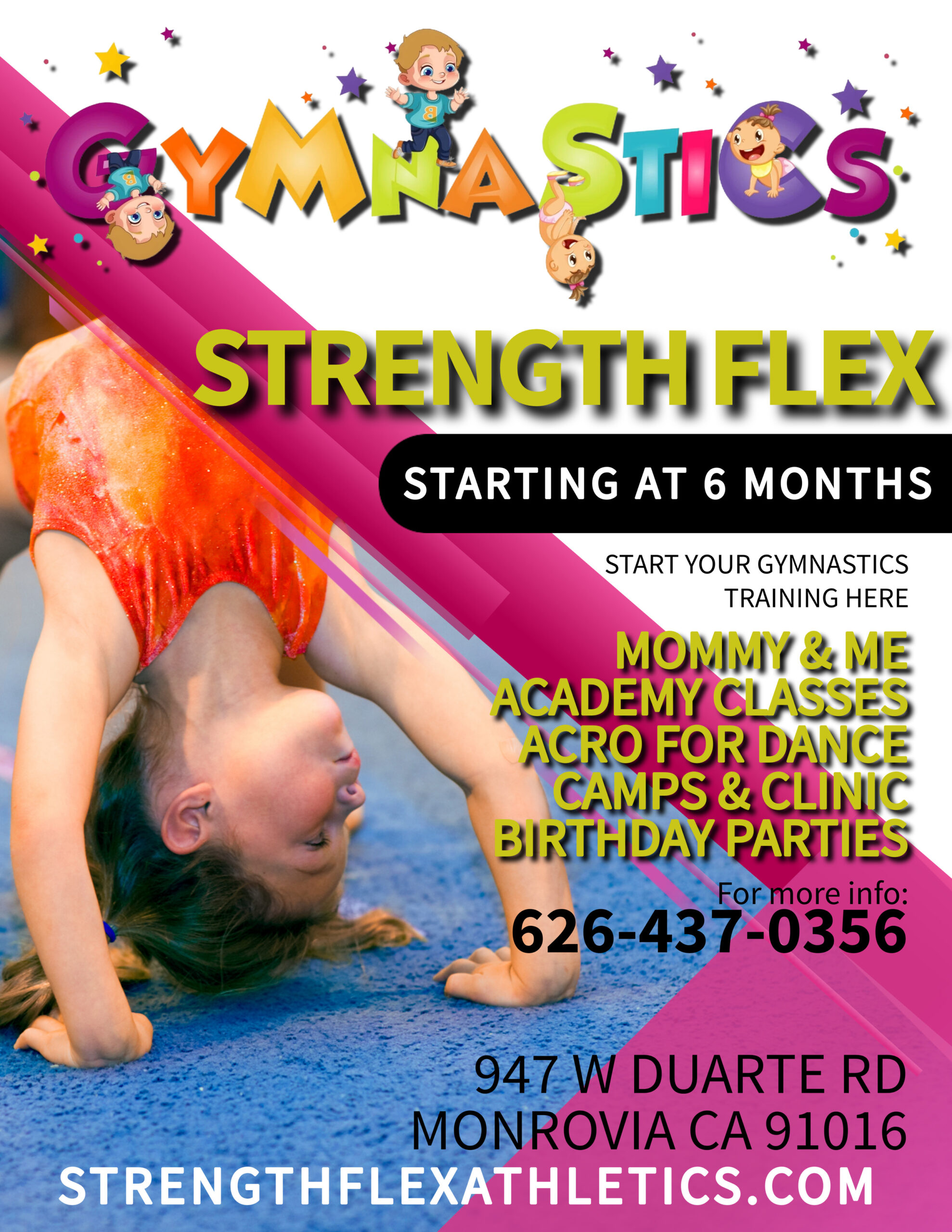 Strengthflex Athletics Gymnastics flyer