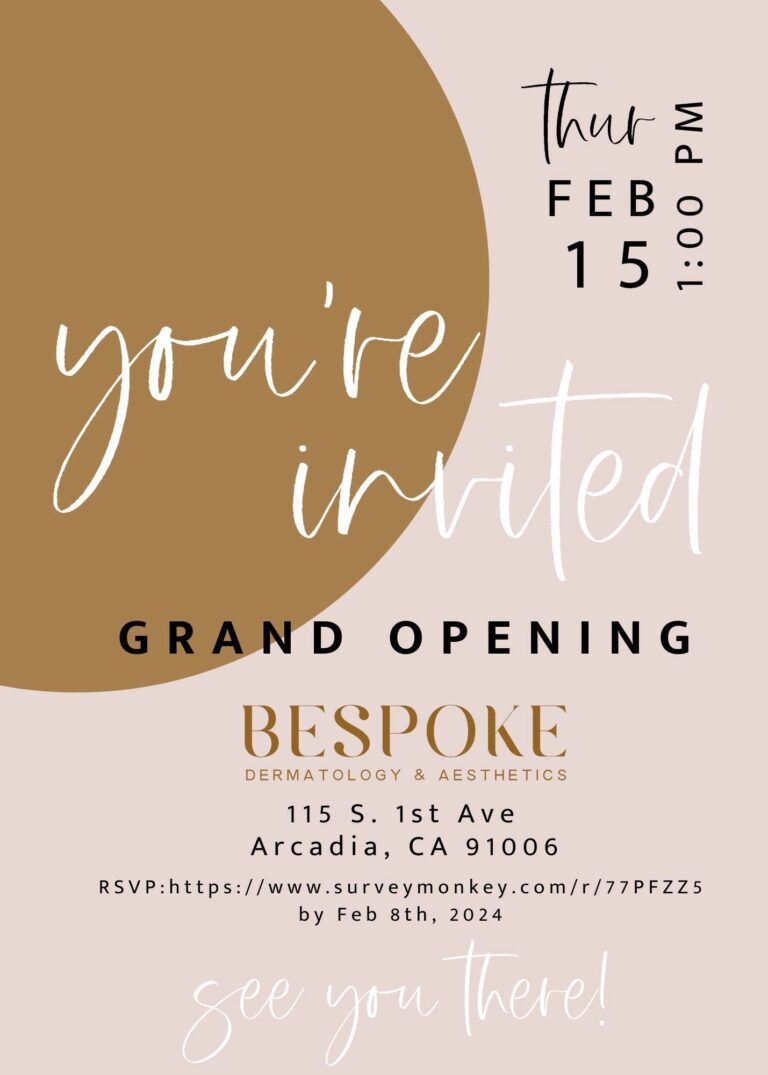 Grand Opening for Bespoke Dermatology