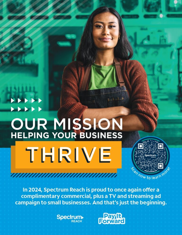 Spectrum Pay it Forward program flyer