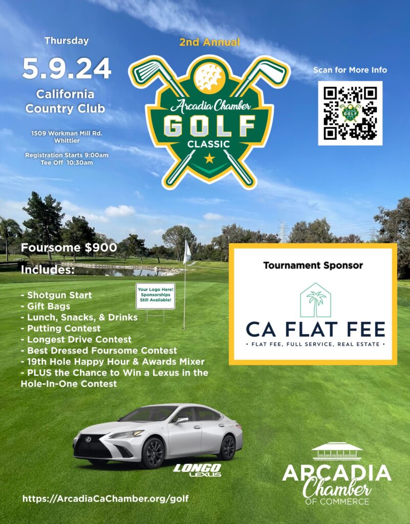 Golf Tournament flyer for 2024
