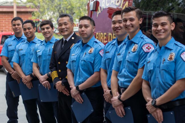 Arcadia Fire Ambulance Crew