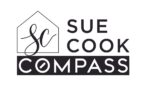 Compass realty logo for Sue Cook 2024