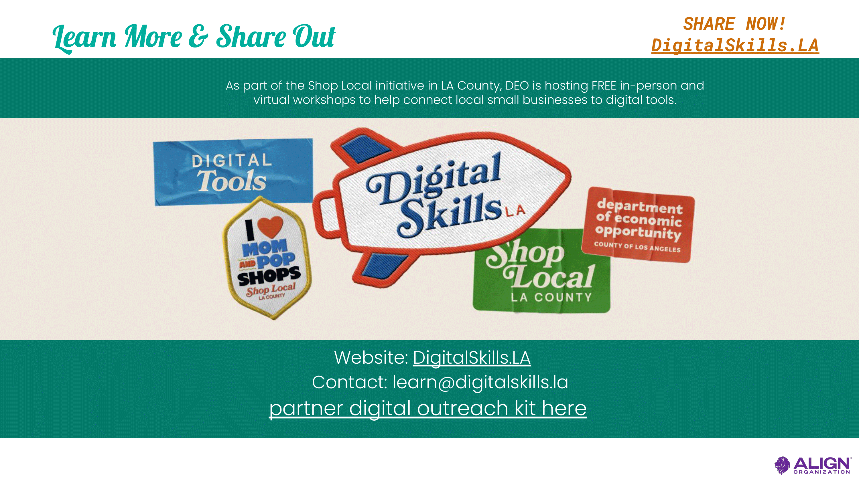 information on the LA County Digital Skills program banner image 