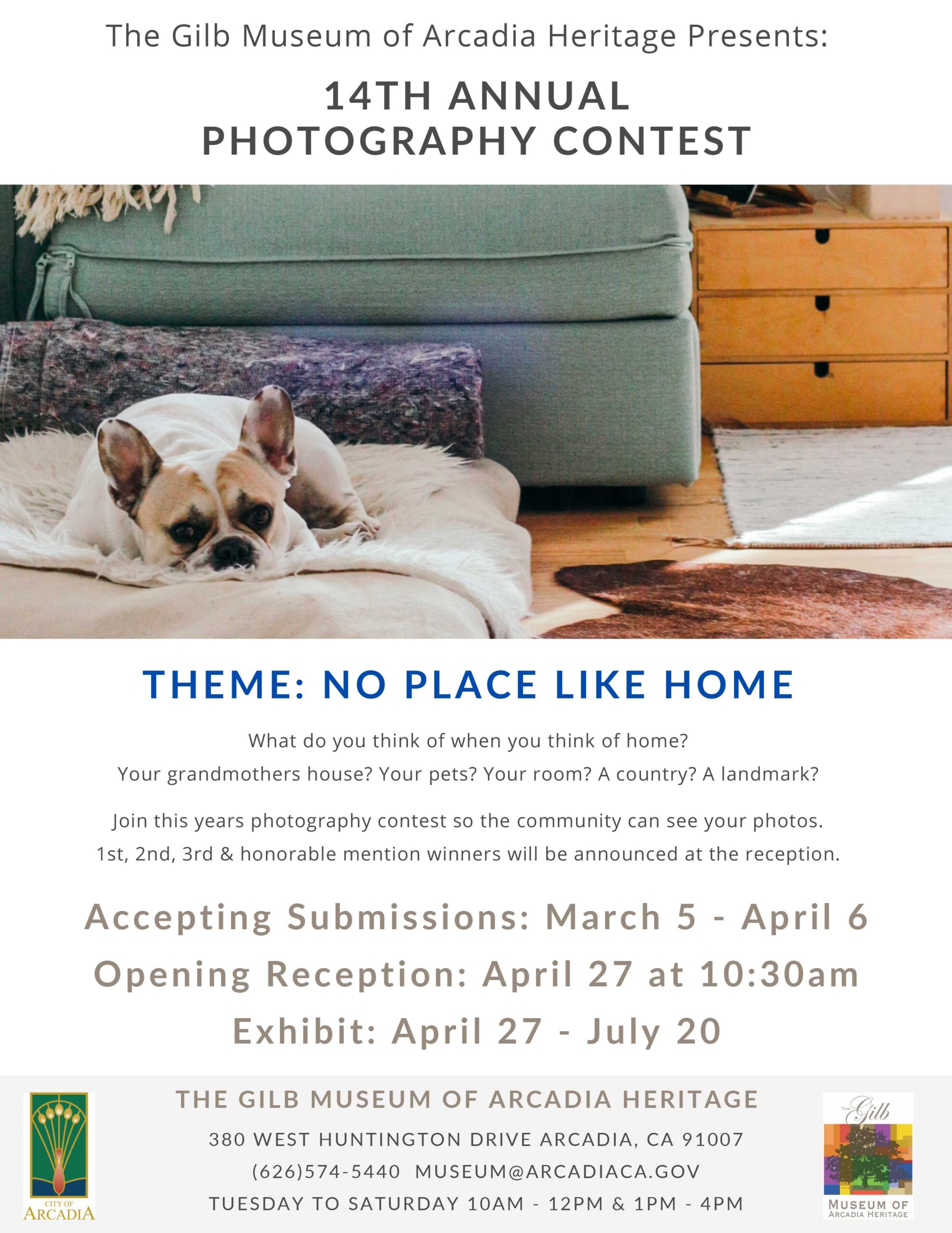 Gilb Museum photography contest flyer for 2024