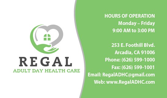 hours of operation for Regal Adult Day Health Care 