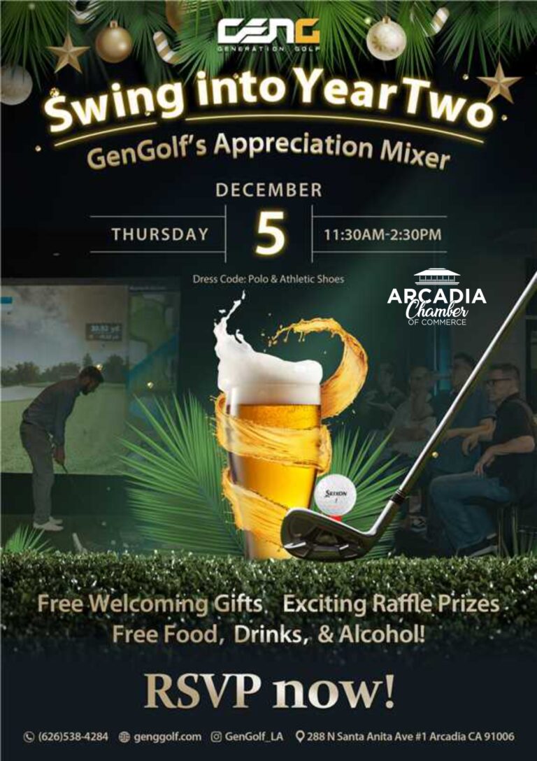 generation golf year two appreciation mixer