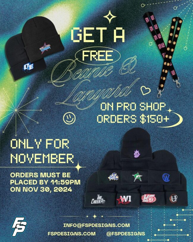 free beanie flyer from FSP designs