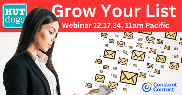 grow your list with Constant Contact banner