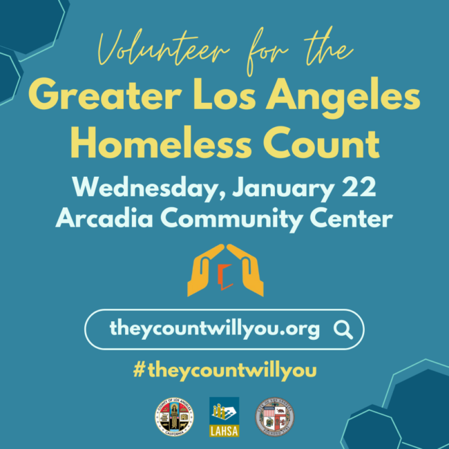 Point In Time Count – Social Media point n time homeless count for greater los angeles county flyer