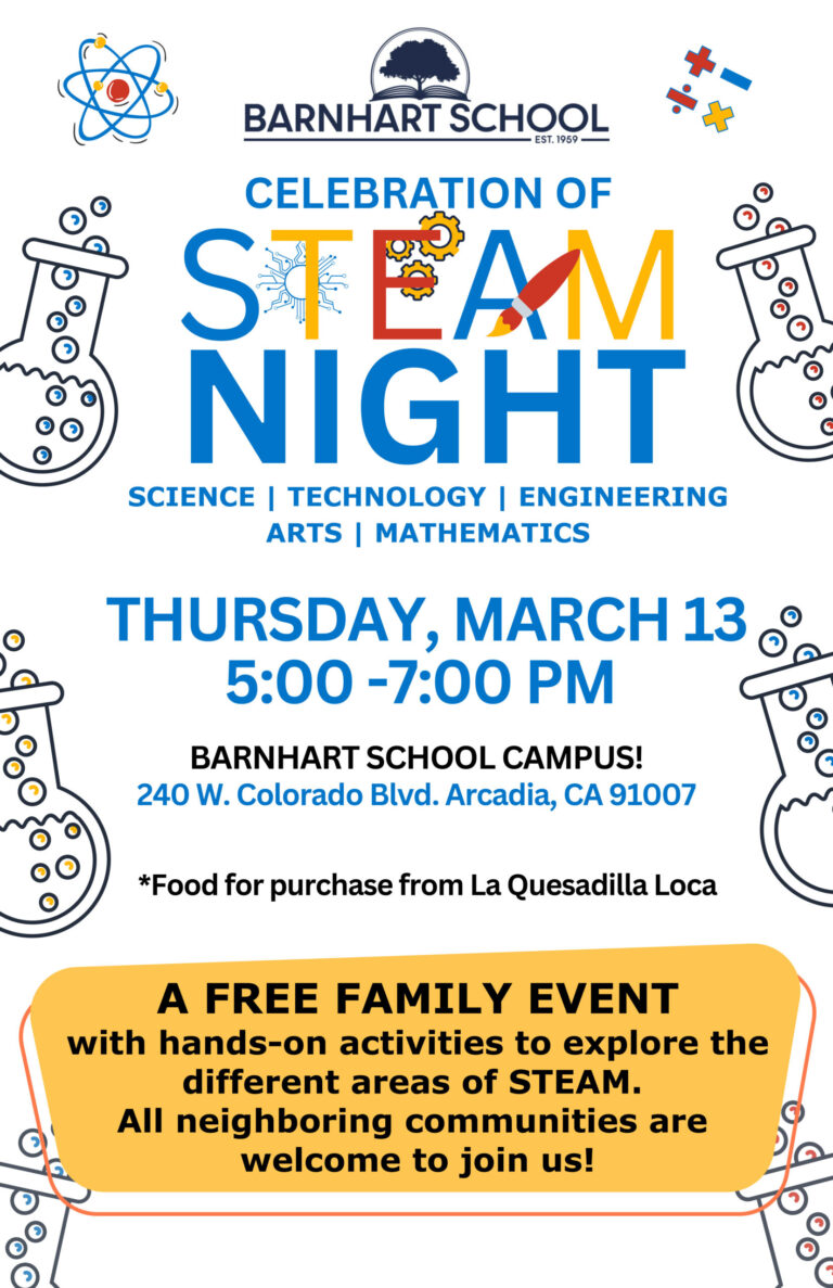 Barnhart School celebrates STEAM night on March 13